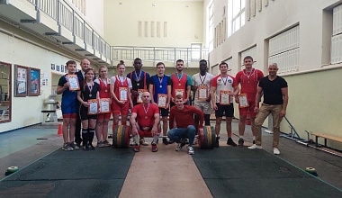 Студенты ИАиС – призёры открытого первенства ВолгГТУ  по тяжёлой атлетике
