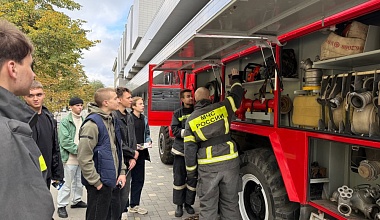 День открытых дверей ВолгГТУ: кафедра пожарной безопасности стала участником Технофеста