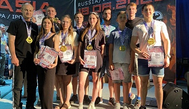 Сборная ИАиС по пауэрлифтингу показала высокие результаты на Открытом чемпионате Евразии