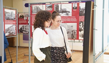 Открытие выставки, посвященной 80-летию Победы