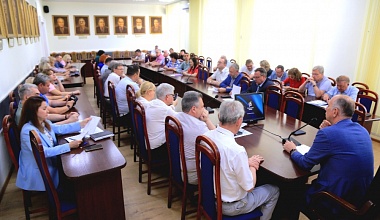 В ВолгГТУ сегодня состоялось завершающее заседание ректората в уходящем учебном году