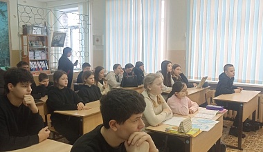 Урок мужества для школьников