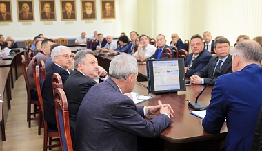На заседании ректората ВолгГТУ рассматривались вопросы, которые касаются дальнейшего развития вуза