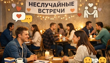 В университете прошло пилотажное мероприятие вечера знакомств «Неслучайные встречи» В университете прошло пилотажное мероприятие вечера знакомств «Неслучайные встречи»